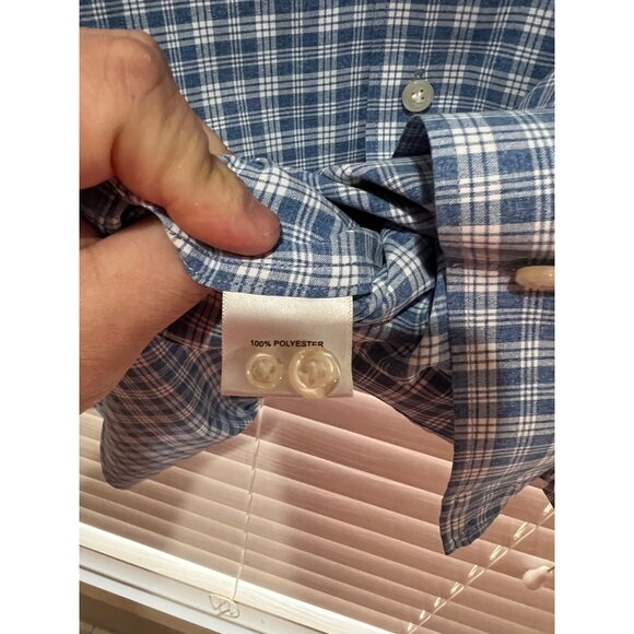 Peter Millar Crown Crafted Long Sleeve Button Up Shirt - Size - L - Picture 3 of 4